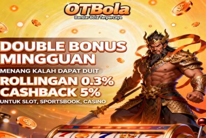 OTBola Slot Online Bonus Besar Setiap Hari